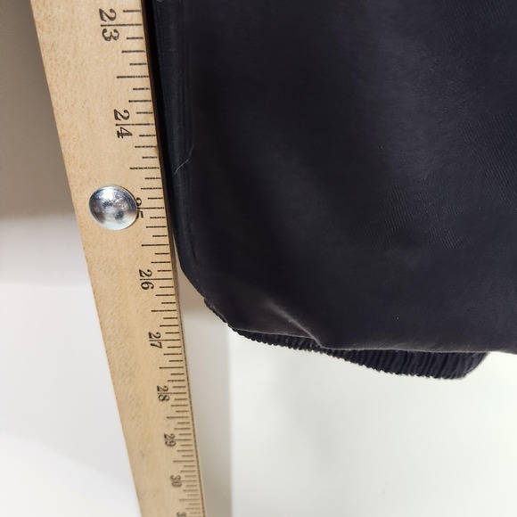 ATHLETA Brooklyn Lined Camo‎ Jogger Pants Womens 10 Black Gray Fleece Athletic - Picture 8 of 11